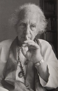 Lisetta Carmi, fotografata da Toni Thorimbert, Cisternino, 2011.