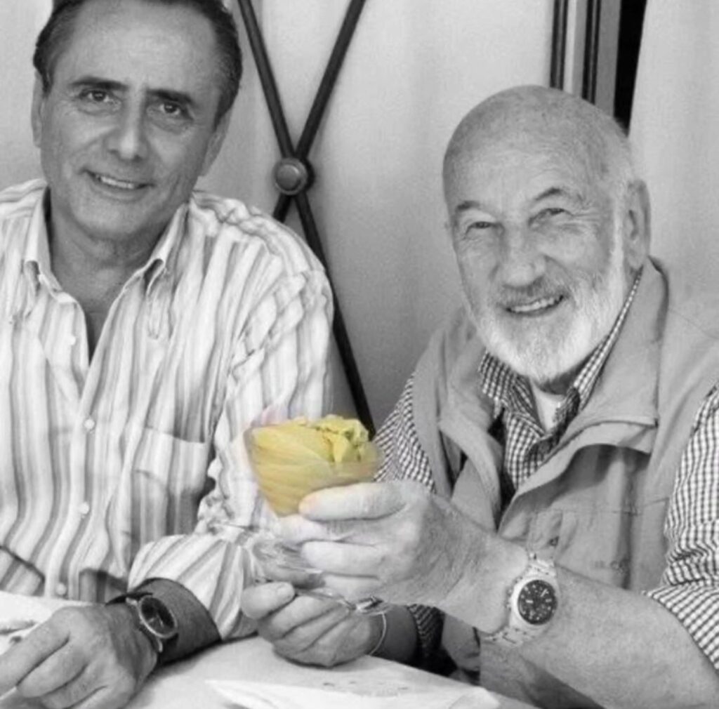 Gianni Berengo Gardin Premio Mediterraneum 2010 per la Fotografia, con Vittorio Graziano